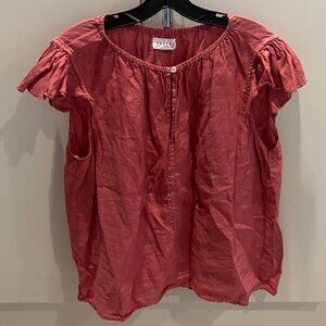 Pink Velvet Blouse